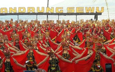 Eksotiknya Festival Gandrung Sewu, Banyuwangi