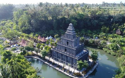 Eksotiknya Lembah Tumpang Dilihat dari Drone