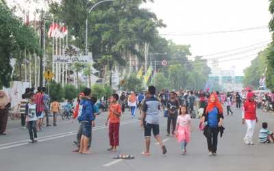 Menikmati “Car Free Day” di Cirebon