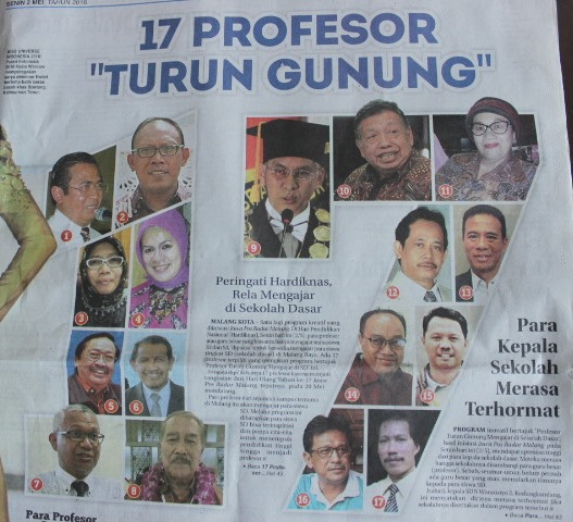 Ketika Profesor Diminta Mengajar Murid SD